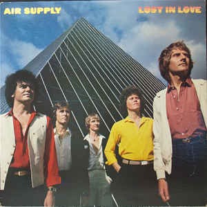 AIR SUPPLY -LOST IN LOVE (LP)